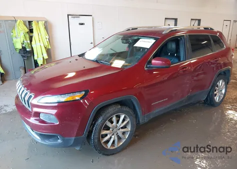 2015 Jeep Cherokee Limited из США, поврежденный, VIN 1C4PJMDS0FW740698